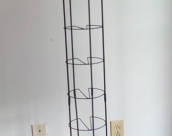 Vintage 80s - Ikea Boalt CD Rack, Wooden Storage Rack, Storage