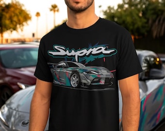 Camiseta de la cultura del coche JDM: diseños de coches clásicos y deportivos