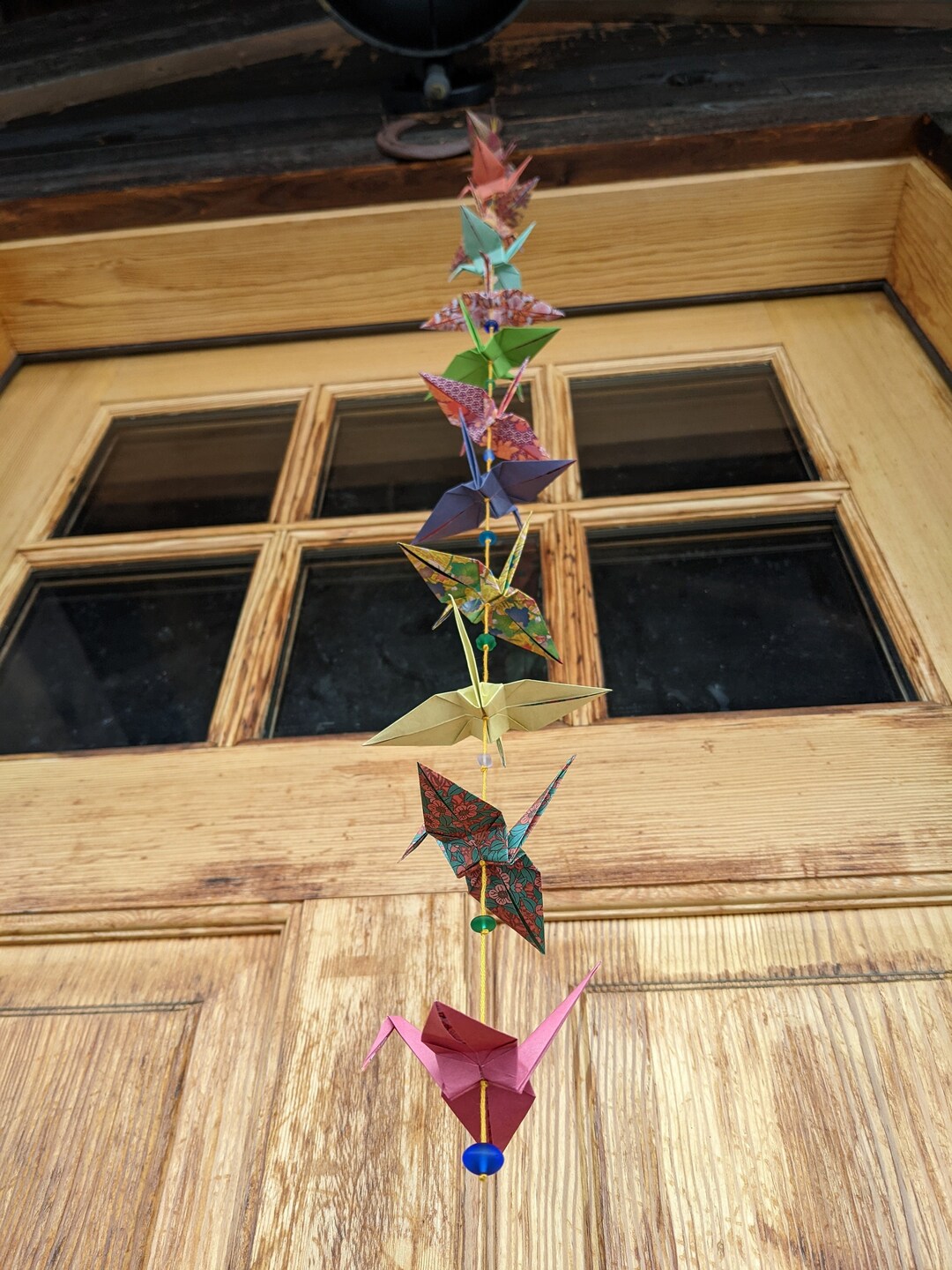 Origami Paper Crane Chain - Etsy