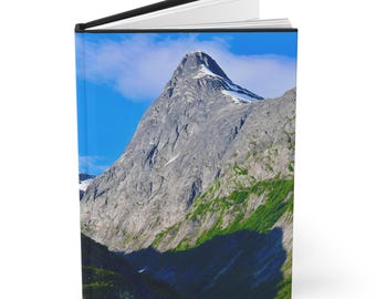 Majestic Mountain Peak Journal | Hardcover Matte Notebook