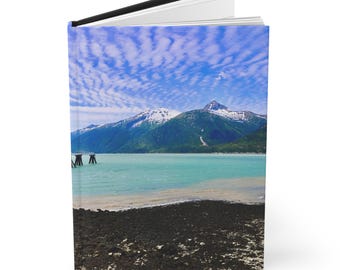 Costal Alaskan Mountain Journal | Hardcover Notebook