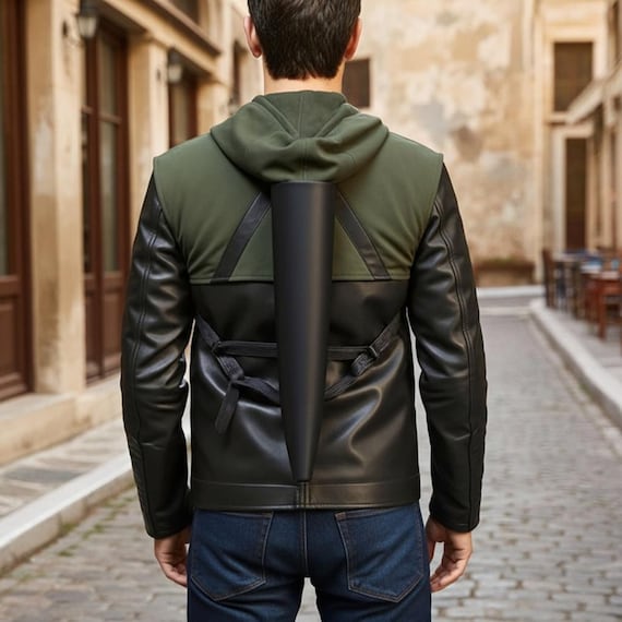 Arrow Green Arrow Cosplay Jacket – Stephen Amell Handmade Sheep