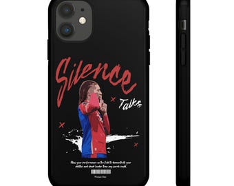 The 'Silence Talks' Phone Case