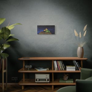 RHOSLC Two Women on the Edge Stretched Canvas Print 20" x 10" (Horizontal)