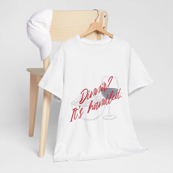 Dinner? It's Handled Scandal Unisex Heavy Cotton Tee, Olivia Pope Gladiator Diet