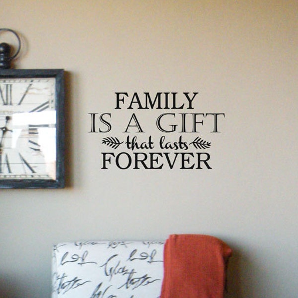 Family Wall Decal - Etsy