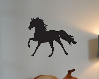 Horse Silhouette Decal - Wall Sticker - Vinyl Decal IM041