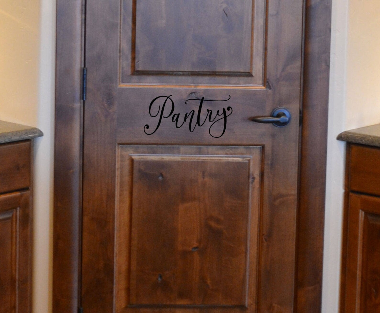 Pantry Sign Decal Vinyl Wall Lettering Sticker Decal - Etsy