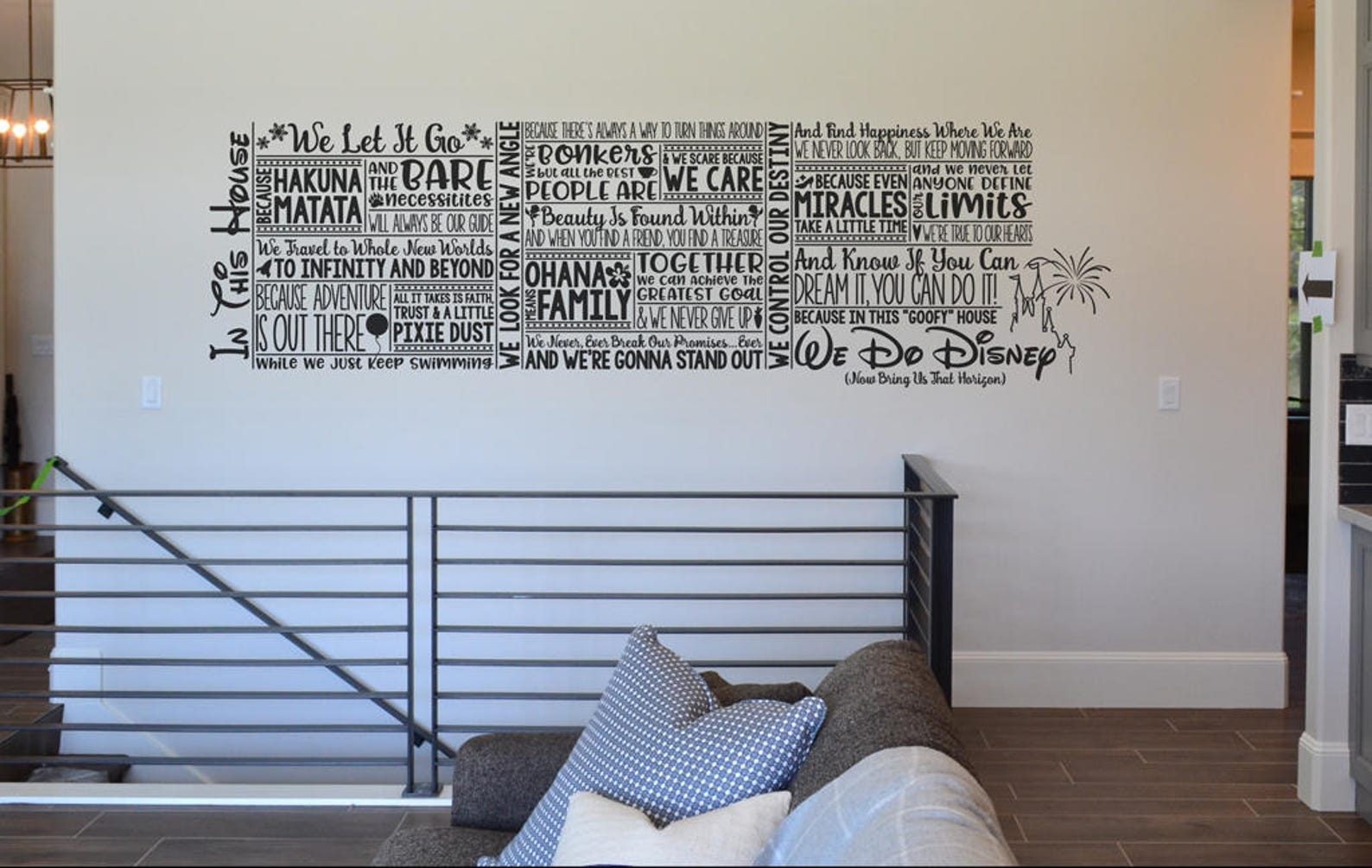 We Do Disney Disney Wall Decal Quote Wall Decal Vinyl Wall Etsy