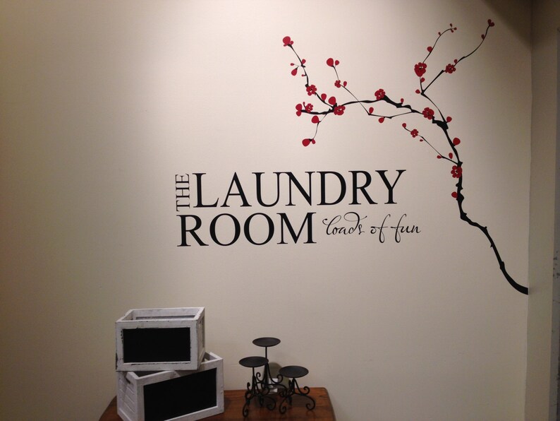 Laundry Room Decal Loads of Fun decal vinyl wall sticker LA004