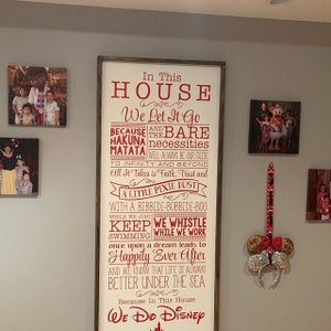 We Do Disney, Disney wall decal quote wall decal vinyl wall sticker home decor Walt Disney vinyl lettering BM544 image 3