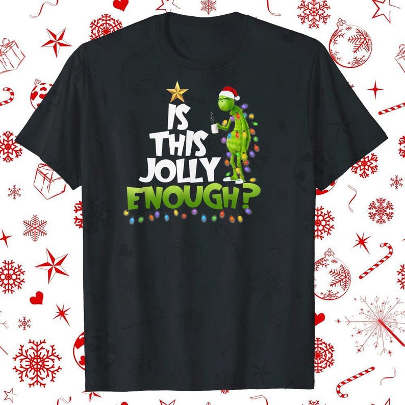 Jolly Enough Noel Merry Christmas 