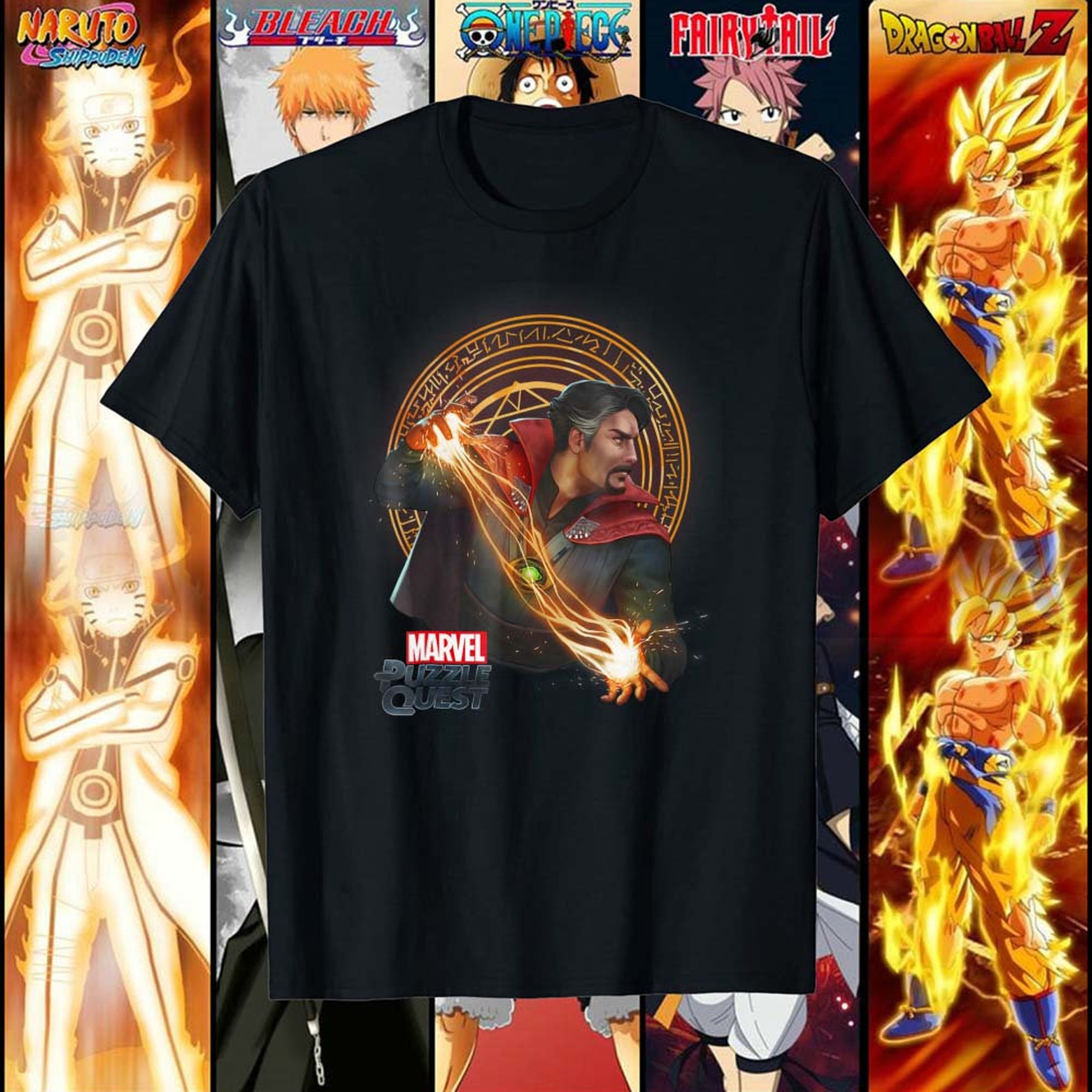 Discover Marvl Puzzle Quest Doctor Strange T-Shirt