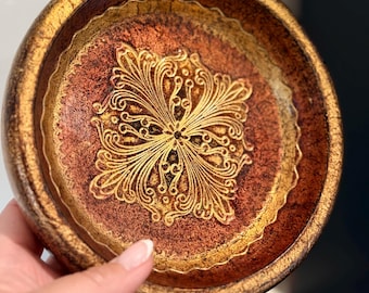 Vintage Florentiner Schmuckschale aus Italien