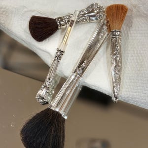 Vintage Sterling Silver Makeup Brushes – Gorham Towle Vanity Collection