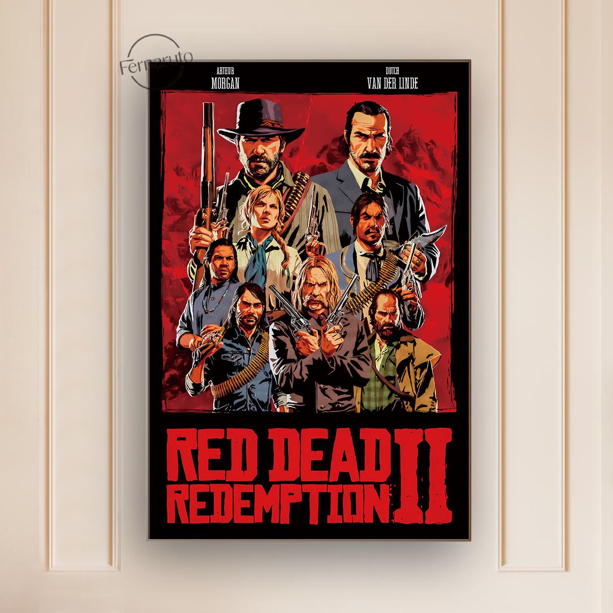 3D Veilleuse, Jeu Red Dead Redemption Veilleuse Cadeau Décoration