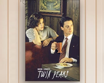 TWIN PEAKS Classic Movie Poster | Canvas Print | Film Wall Art | Home Theater Decor | Movie Lover Gift Idea