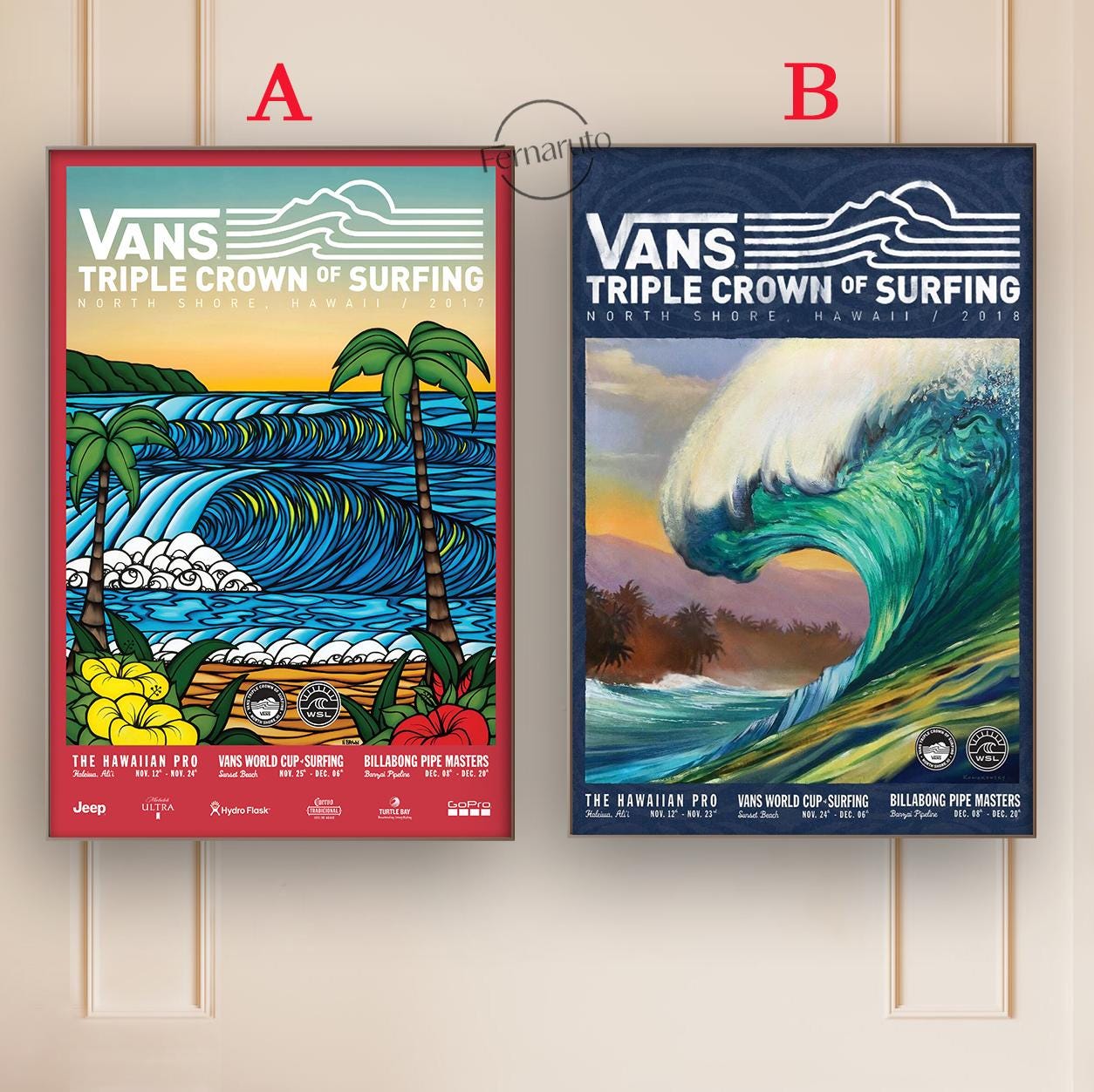 ヴィンテージのサーフポスター - Etsy 日本