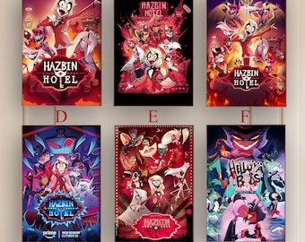 The Vees 11x17 Holographic Art Print | Hazbin Hotel - Etsy