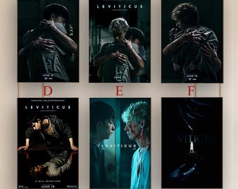 Leviticus Movie Poster | High Quality Canvas| Film Wall Art | Room Decoration | Movie Lover Gift Idea