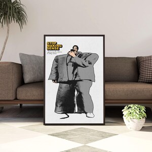 Stop Making Sense (1984) Classic Movie Poster | Canvas Print | Film Wall Art | Home Theater Decor | Movie Lover Gift Idea