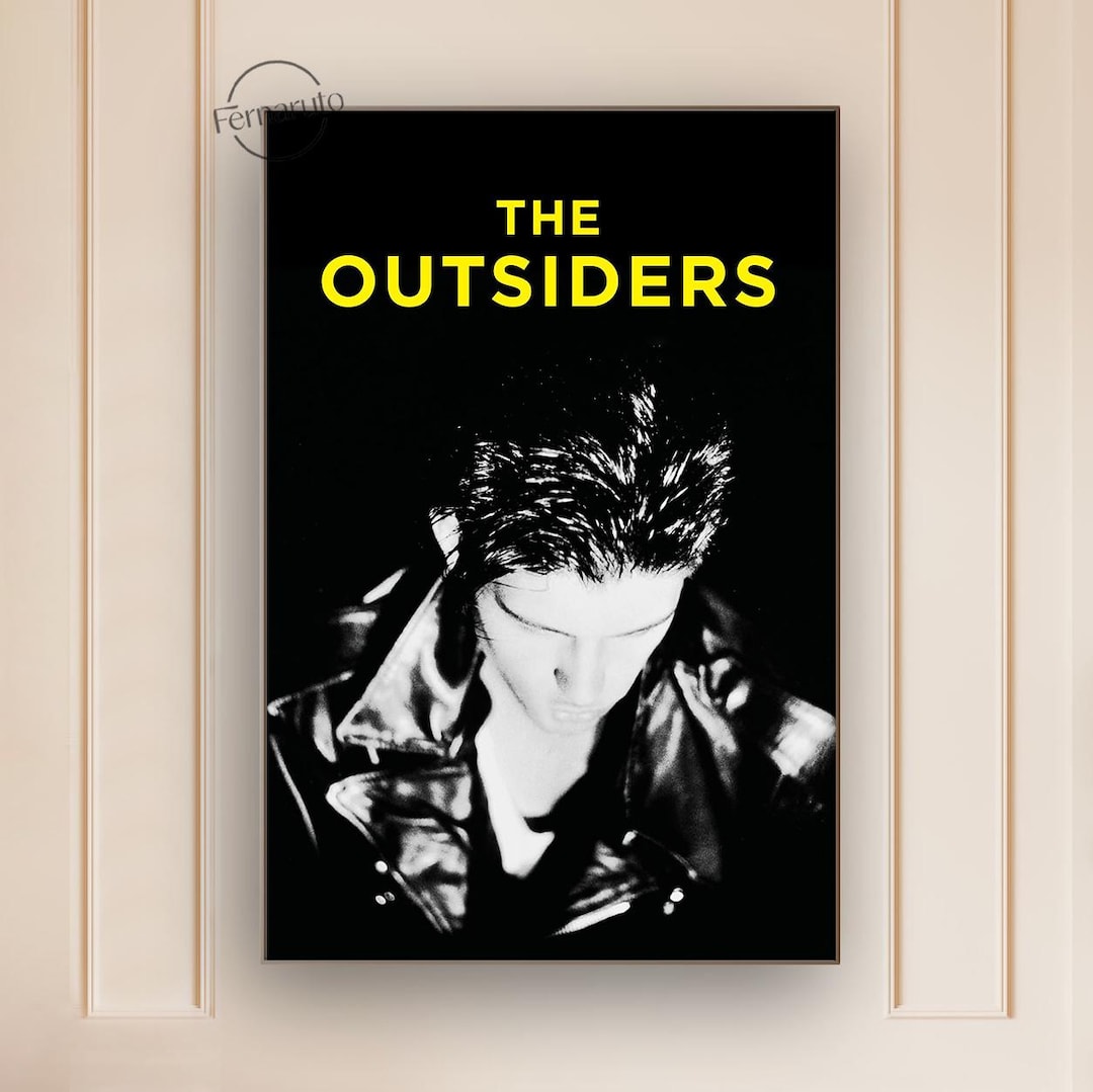 The Outsiders Classic Movie Poster | Canvas Print | Film Wall Art ...
