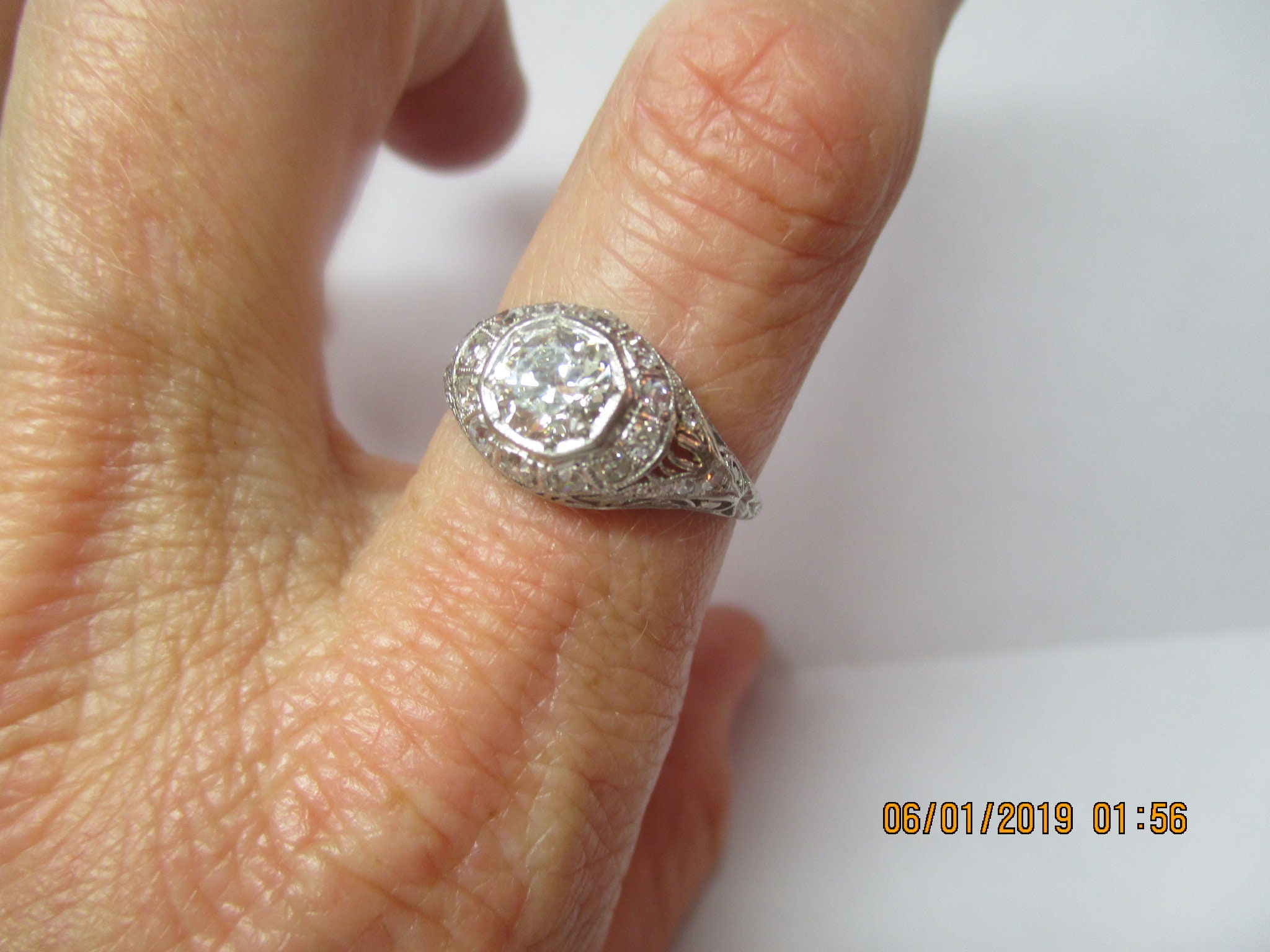 antique diamond rings