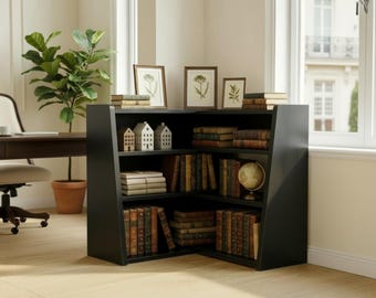 Adjustable Wooden Bookcase