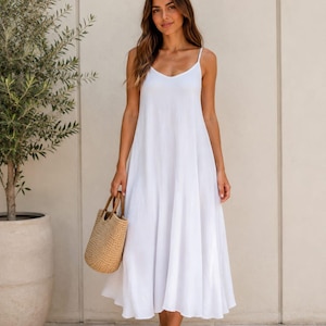 cream graduation dress midi Sisi White Summer by Velvi White / XSmall Length:52 inches Invisible zip closure UK 14 One Shoulder Wine Red