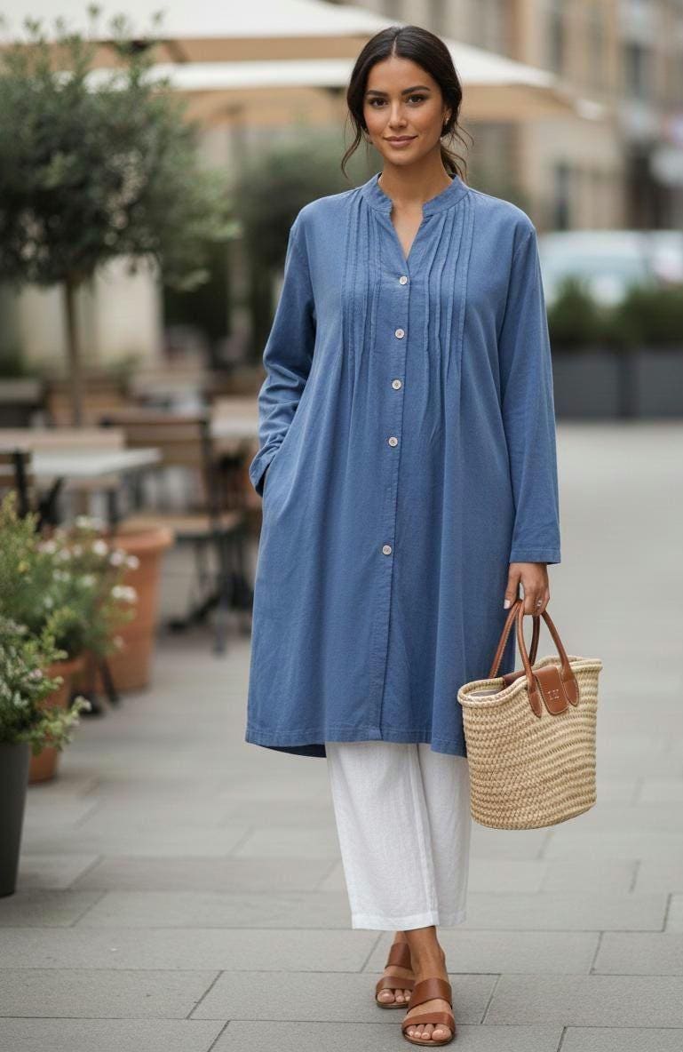 Islamic Tunic Tops - Etsy Canada Islamic Tunic Tops - Etsy Canada