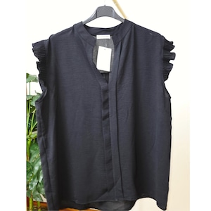 Women Ruffle Sleeve Blouse, V Neck Oversized Loose Fit Summer Top, One Size Casual Shirt, lightweight Flowy Top, Boho Top, Ladies Tunic 8-16