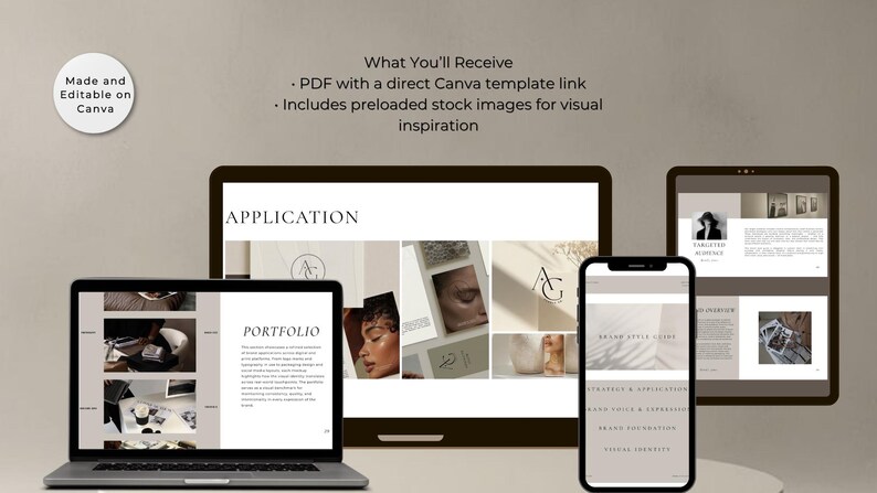 Editable Brand Guidelines & Style Guide Template | Canva Brand Kit and ...