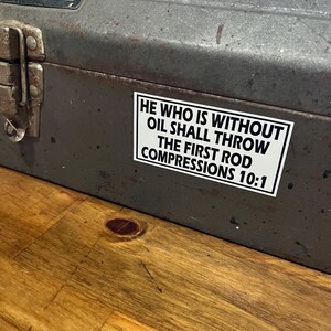 Funny Car Compressions Sticker/Decal