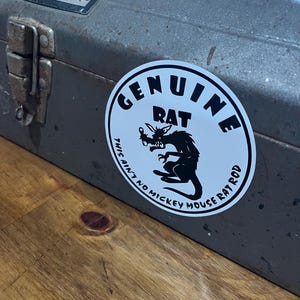 Rat Rod Car Sticker/Decal