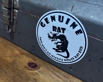 Sticker Tiki Kahuna Allumant Un Cigare Kustom Kulture - Autocollant Transparent