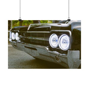 Oldsmobile Vintage Car Art Print, Matte Poster for Garage Decor, Automotive Wall Art, Retro Art