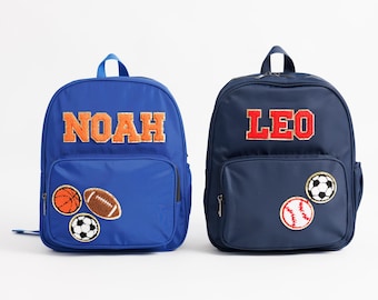 Personalized Toddler Backpack: Custom Nylon Children's Bag, Backpack for Boys and Girls, Kids Backpack for day care,