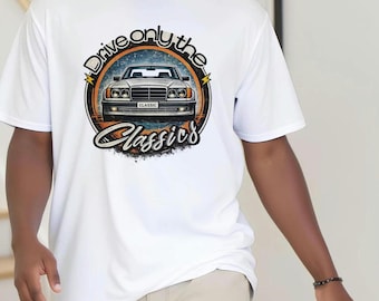 Classic Car T-Shirt Vintage Car Design Retro Classic Gift for Oldtimer Fans