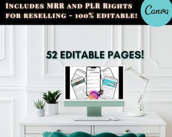 instagram growth guide, social media marketing ebook, PLR instagram strategy, master resell rights, digital product, instagram business tip