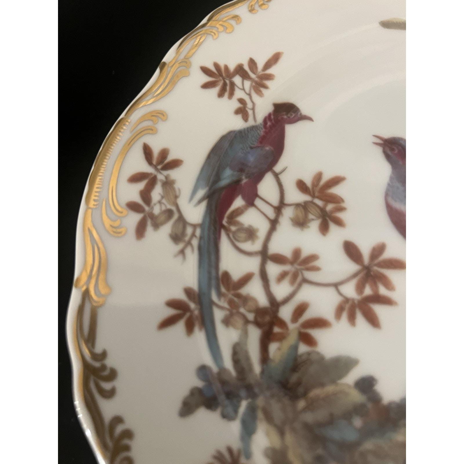 Andrea by Sadek Exotic Birds Porcelain Plate 8
