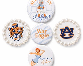 Auburn Game Day Button