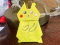 Origami pikachu