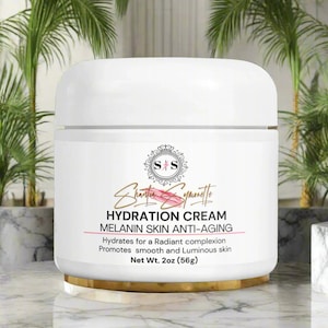 Hydration Cream For Melanin Skin