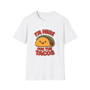 Funny Taco Lover Unisex T-Shirt, Gift for Foodies, Cute Taco Tee, Taco Party Shirt, Casual Humor Top