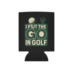 Golf-Themed Can Cooler with Funny Quote, Perfect for Golf Lovers, Gift for Golfers, Father&#39;s Day, Sports Party Favor, Summer BBQ