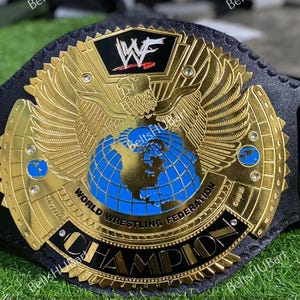 Big eagle Attitude era championship belt wrestling replica title adult size 2mm/4mm