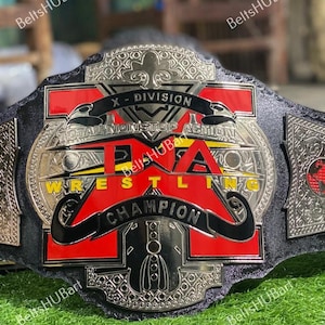 TNA NEW World Heavyweight Wrestling Championship Replica Belt 2mm/4mm Brass /Special gift for wrestling lover