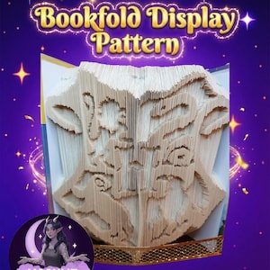 Harry Potter Hogwarts Crest – Book Folding Pattern (Digital Download)