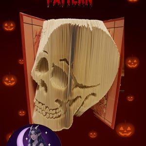 Skull – Book Folding Pattern (Digital Download)
