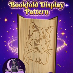 Tabby Cat – Book Folding Pattern (Digital Download)